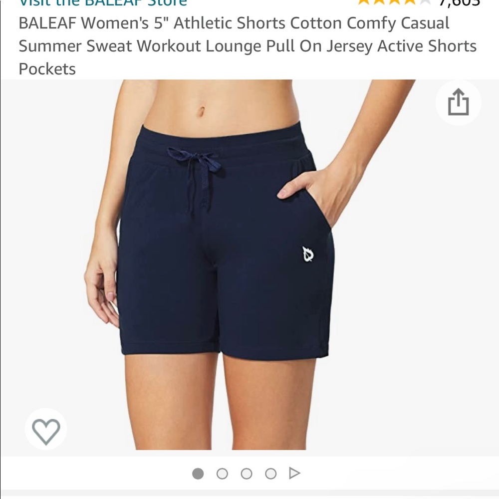 BALEAF NAVY SHORTS